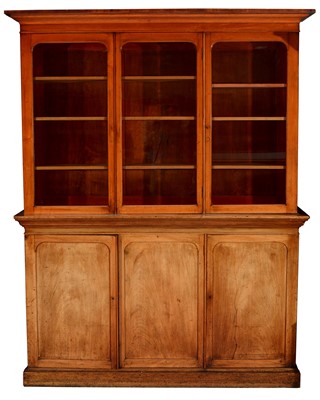 Lot 777 - Victorian mahogany bookcase