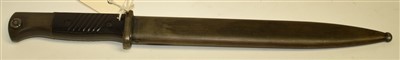 Lot 52 - Second World War German bayonet