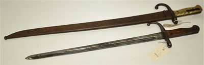 Lot 56 - Two bayonets