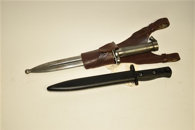 Lot 60 - Two bayonets