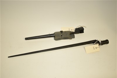 Lot 61 - Two bayonets
