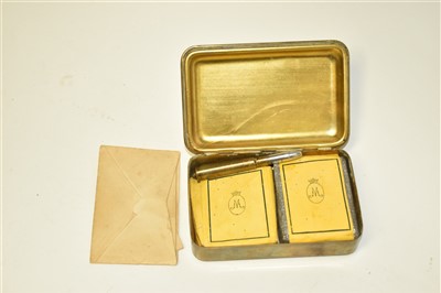 Lot 70 - First World War Christmas tin
