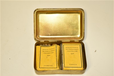 Lot 72 - First World War Christmas tin
