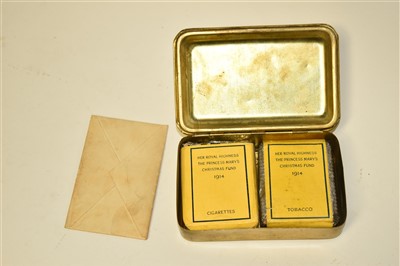 Lot 73 - First World War Christmas tin