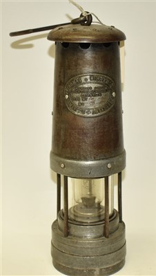 Lot 266 - E. Thomas & Williams Ltd miners lamp