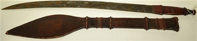 Lot 295 - Mandingo sword