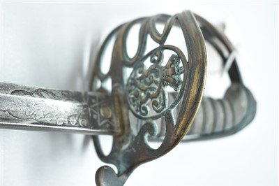 Lot 27 - Victorian Infantry Officer's sword