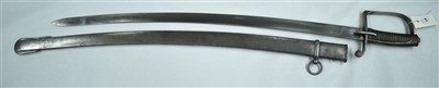 Lot 18 - Italian Cavalry sword