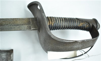 Lot 20 - 19th Century Italian Heavy Cavalry Troopers sword