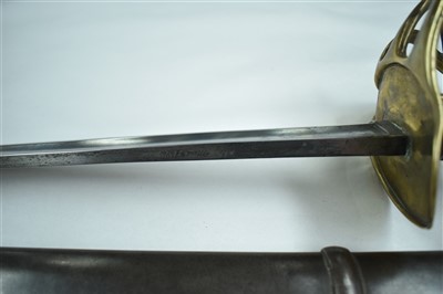 Lot 26 - French Light Cavalry Trooper's sword, model...