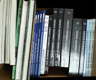 Lot 96 - Bomber Command Losses and other books
