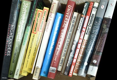 Lot 98 - Military arms, armour and other books