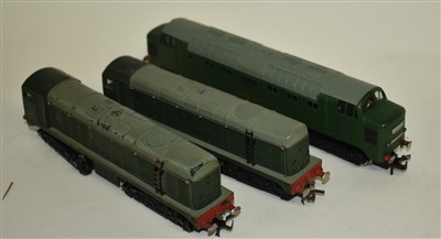 Lot 171 - Three Hornby Dublo Diesel electric locos