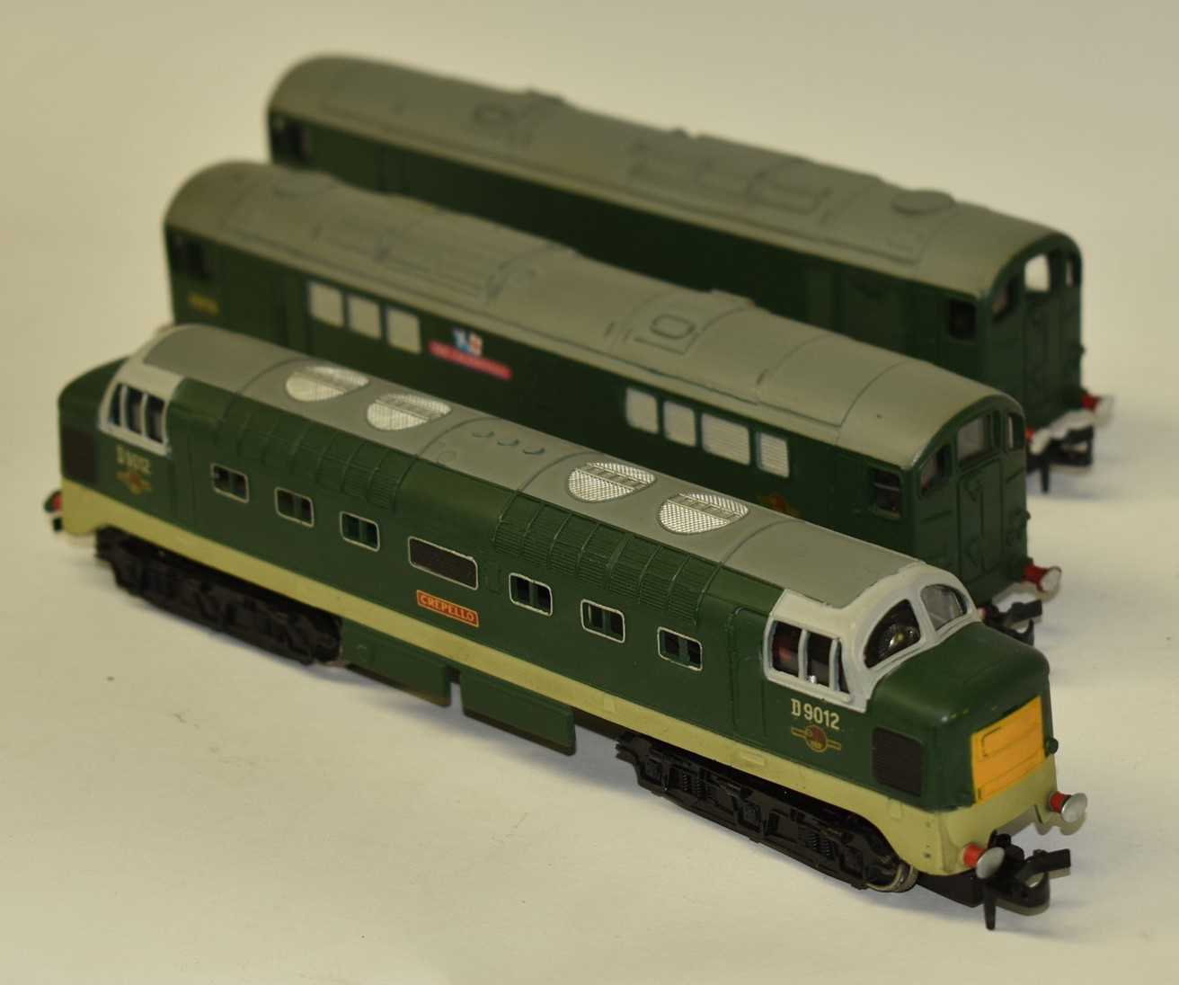 Lot 172 - Three Hornby Dublo diesel electric locomotives