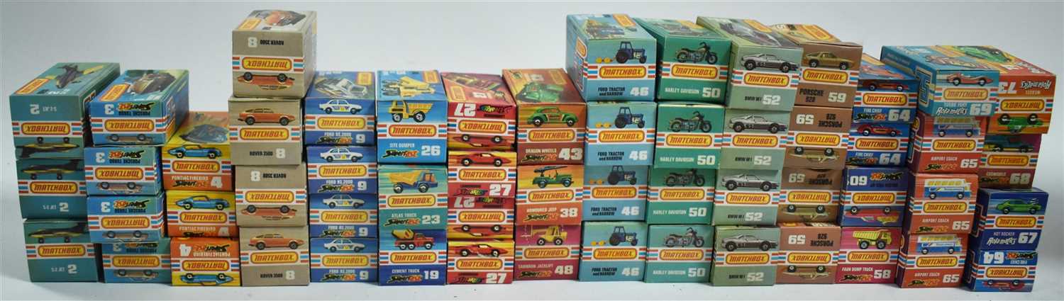 Lot 193 - Matchbox 1-75 series diecast vehicles