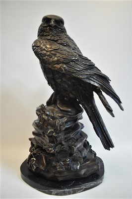 Lot 285 - Bronze buzzard
