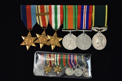 Lot 1867 - Efficiency medal group