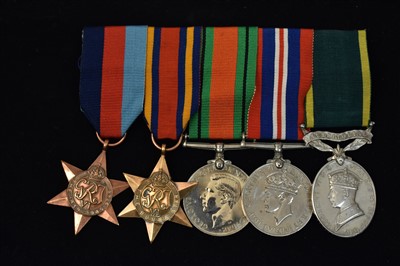 Lot 1870 - Second World War Efficiency medal group