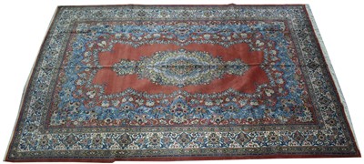Lot 672 - Ghom carpet