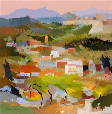 Lot 1734 - Frank Archer - oil.
