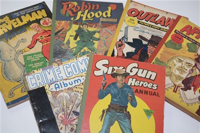 Lot 1153 - Six-Gun Heroes Annual and others
