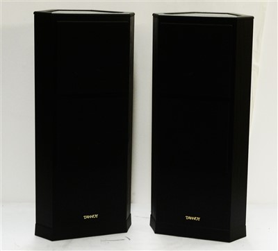 Lot 37 - Pair of Tanoy 611 floor standing speakers.
