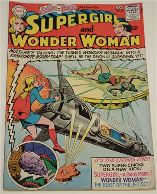 Lot 1483A - The Brave and The Bold Presents Supergirl and Wonder Woman Comic