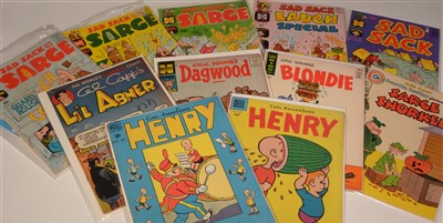 Lot 1141 - Lil' Abner No. 71, Dagwood Comics No. 88,...