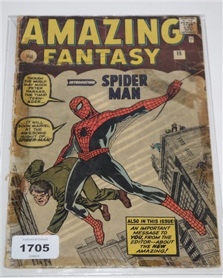 Lot 1705 - Amazing Fantasy No.15 Comic