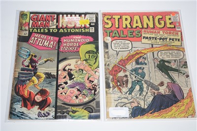 Lot 995 - Tales to Astonish/Strange Tales Comics