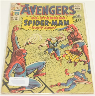 Lot 33 - The Avengers No's. 3, 5, 11, 13, 14, 17 and 18
