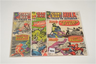 Lot 1925 - Tales to Astonish Comics