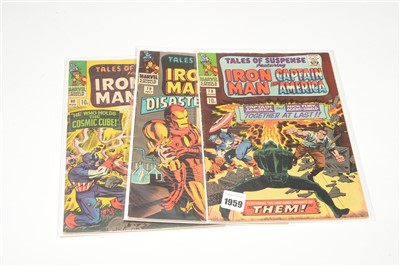 Lot 69 - Tales of Suspense No's. 67, 68, 69, 78, 79 and...