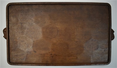 Lot 274 - Robert 'Mouseman' Thompson tray