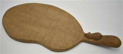 Lot 275 - Robert 'Mouseman' Thompson cheeseboard