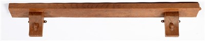 Lot 277 - Robert 'Mouseman' Thompson shelf