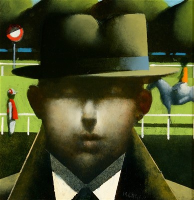 Lot 1725 - Stephen Mangan - oil.