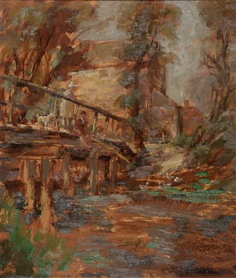 Lot 606 - William Kay Blacklock - oil.