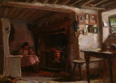 Lot 576 - William Kay Blacklock - oil.
