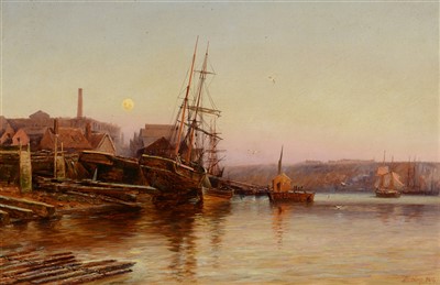 Lot 596 - Robert Jobling - oil.