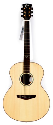 Lot 167 - Faith FN Neptune Jumbo Guitar and case