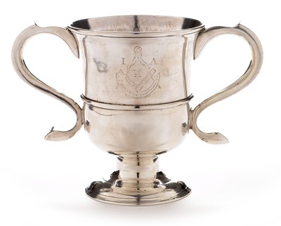 Lot 309 - Loving cup.