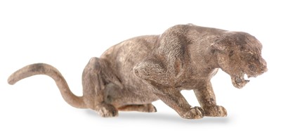 Lot 200 - A Silver Jaguar