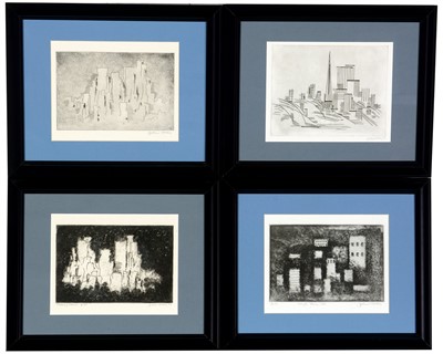 Lot 1647 - John Haley - etchings.