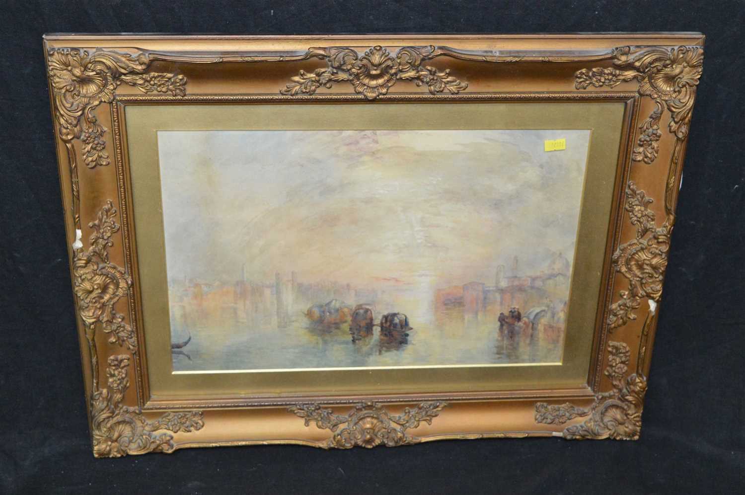 Lot 64 - After J* M* W* Turner watercolour