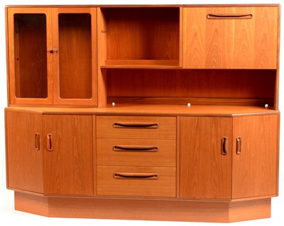 Lot 1579 - G-Plan teak sitting room unit.