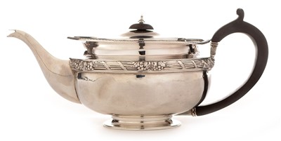 Lot 234 - A Silver Teapot