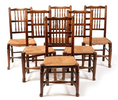 Lot 748 - Six country chairs