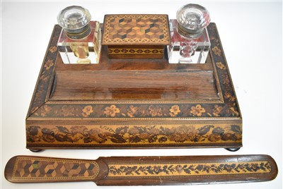 Lot 282 - Tunbridge ware