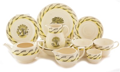 Lot 1500 - Eric Ravilious for Wedgwood 'Garden Pattern' part service.